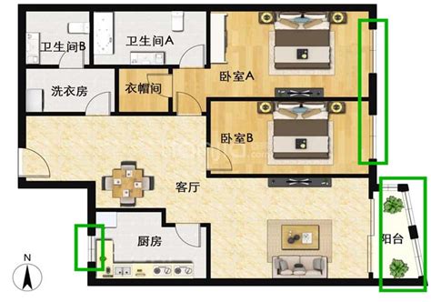 房屋朝向怎么看|如何判断房屋的朝向？哪个朝向最好？